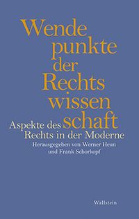Produktbild: Wendepunkte der Rechtswissenschaft