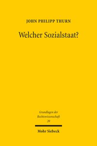 Produktbild: Welcher Sozialstaat?
