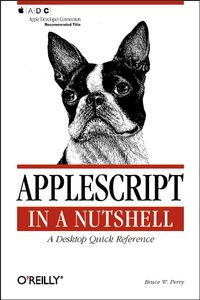 Produktbild: AppleScript in a Nutshell