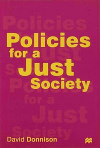 Produktbild: Policies for a Just Society