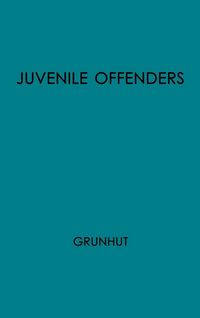 Produktbild: Juvenile Offenders Before the Courts