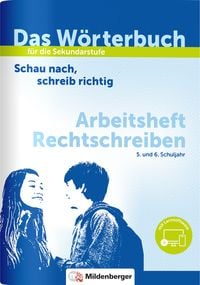 Produktbild: Das W&ouml;rterbuch f&uuml;r die Sekundarstufe - Arbeitsheft Rechtschreiben