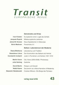 Produktbild: Transit 43. Europ&auml;ische Revue