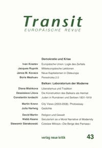 Produktbild: Transit 43. Europ&auml;ische Revue