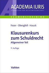 Produktbild: Klausurenkurs zum Schuldrecht Allgemeiner Teil