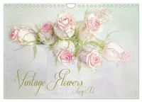 Produktbild: Vintage Flowers (Wandkalender 2027 DIN A4 quer), CALVENDO Monatskalender