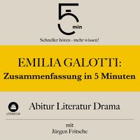 Produktbild: Emilia Galotti: Zusammenfassung in 5 Minuten