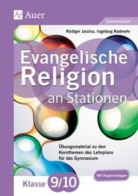 Produktbild: Evangelische Religion an Stationen 9-10 Gymnasium