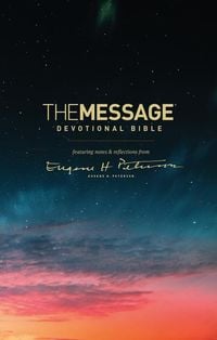 Produktbild: The Message Devotional Bible
