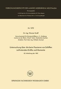 Produktbild: Untersuchung &uuml;ber die beim Passieren von Schiffen auftretenden Kr&auml;fte und Momente