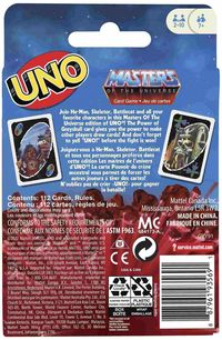 Jogo Uno He Man Masters Of The Universe Origins - Mattel GVY91