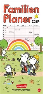 Produktbild: sheepworld Familienplaner 2027