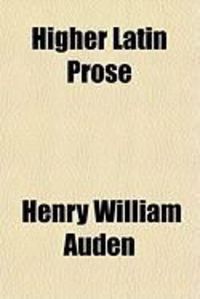Produktbild: Higher Latin Prose