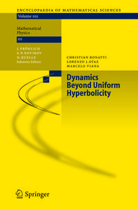 Produktbild: Dynamics Beyond Uniform Hyperbolicity