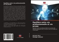 Produktbild: &Eacute;quilibre entre vie professionnelle et vie priv&eacute;e