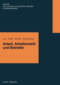 Produktbild: Arbeit, Arbeitsmarkt und Betriebe
