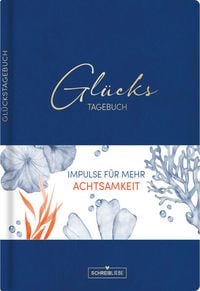 Glückstagebuch Soft Touch Blue, vegan von Korsch Verlag