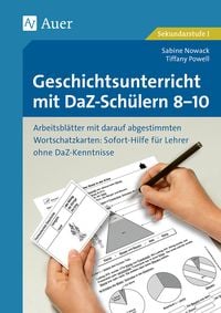 Produktbild: Geschichtsunterricht mit DaZ-Sch&uuml;lern 8-10