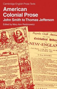 Produktbild: American Colonial Prose