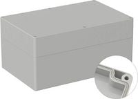 Produktbild: TRU COMPONENTS TC-9065692 Industrie-Geh&auml;use 250 x 160 x 119 ABS Lichtgrau (RAL 7035) 1St.