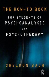 Produktbild: The How-To Book for Students of Psychoanalysis and Psychotherapy