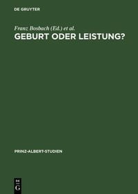 Produktbild: Geburt oder Leistung?