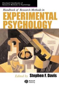 Produktbild: Handbook of Research Methods in Experimental Psychology