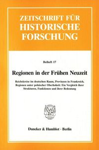 Produktbild: Regionen in der Fr&uuml;hen Neuzeit.