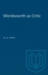 Produktbild: Wordsworth as Critic
