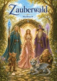 Produktbild: Zauberwald Fantasy Malbuch f&uuml;r Erwachsene und Jugendliche mit 100 magischen Ausmalmotiven