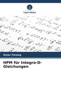 Produktbild: HPM f&uuml;r Integro-D-Gleichungen