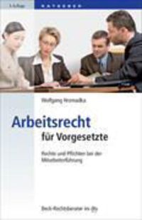 Produktbild: Arbeitsrecht f&uuml;r Vorgesetzte