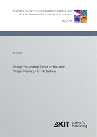 Produktbild: Energy Harvesting Based on Bistable Shape Memory Film Actuation