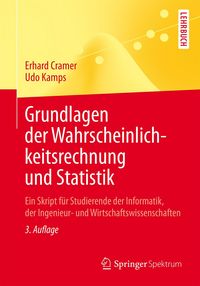 Produktbild: Grundlagen der Wahrscheinlichkeitsrechnung und Statistik