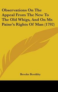 Produktbild: Boothby, B: Observations On The Appeal From The New To The O