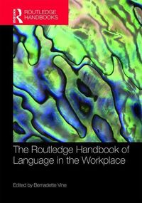 Produktbild: The Routledge Handbook of Language in the Workplace