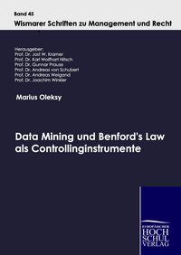 Produktbild: Data Mining und Benford's Law als Controllinginstrumente
