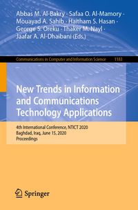 Produktbild: New Trends in Information and Communications Technology Applications
