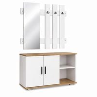 Produktbild: Diele Garderoben Set Schuhschrank Bank Gados XL