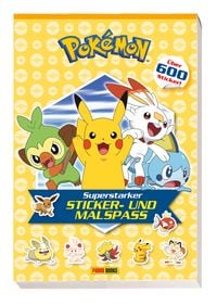 Produktbild: Pok&eacute;mon: Superstarker Sticker- und Malspa&szlig;