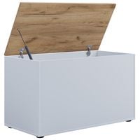 Produktbild: Holz Sitztruhe Sitzbank Truhe Box Kiste Bendola