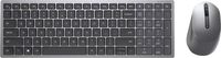 Dell Dell Wireless Keyboard and Mouse KM7120W Bluetooth®, WLAN Tastatur, Maus-Set  Deutsch, QWERTZ Grau (metallic), Schwarz