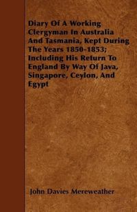 Produktbild: Diary of a Working Clergyman in Australi