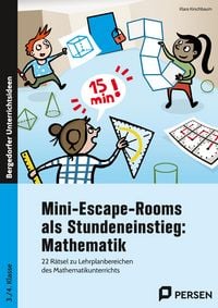 Produktbild: Mini-Escape-Rooms als Stundeneinstieg: Mathematik