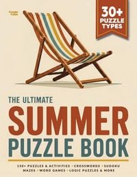 Produktbild: The Ultimate Summer Puzzle Book for Adults / Relaxing Screen Free Activities for Adults