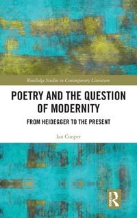 Produktbild: Poetry and the Question of Modernity