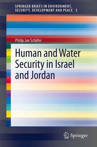 Produktbild: Human and Water Security in Israel and Jordan