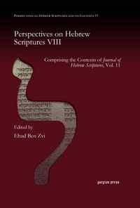 Produktbild: Perspectives on Hebrew Scriptures VIII