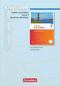 Produktbild: Zahlen und Gr&ouml;&szlig;en - Nordrhein-Westfalen Kernlehrpl&auml;ne - Ausgabe 2013 - 7. Schuljahr