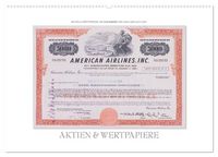 Produktbild: Aktien & Wertpapiere / CH-Version (Wandkalender 2027 DIN A2 quer), CALVENDO Monatskalender